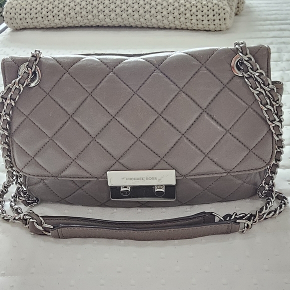 Michael Kors Sloan Crossbody/Shoulder Bag in Cinder - Picture 1 of 16